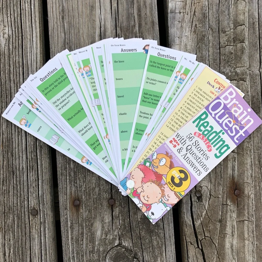 - Brain Quest 3rd Grade Flip Cards! EUC!!